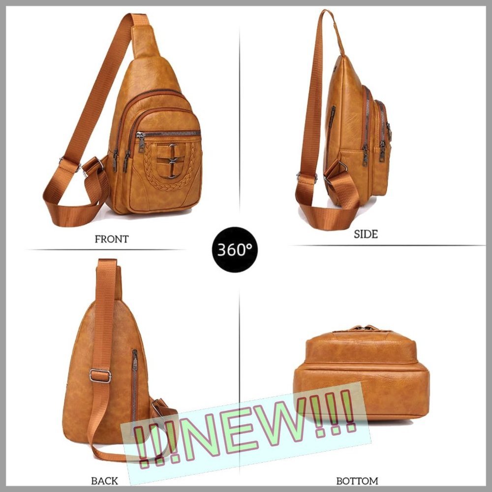 New~~~ Sling Backpack Chest Crossbody Shoulder Bag Travel Daypack for Men - Picture 3 of 6